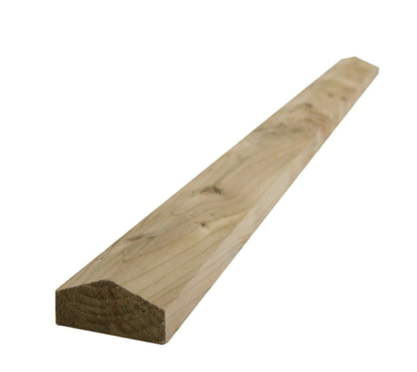 Panel Capping | 1.83M x 47mm x 16mm | Brown