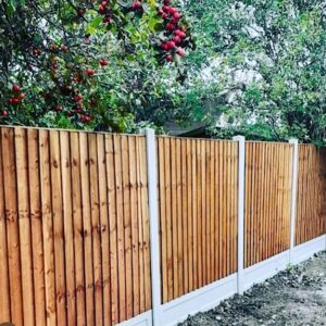 Treated 6FT x 4FT Closeboard Fence Panel