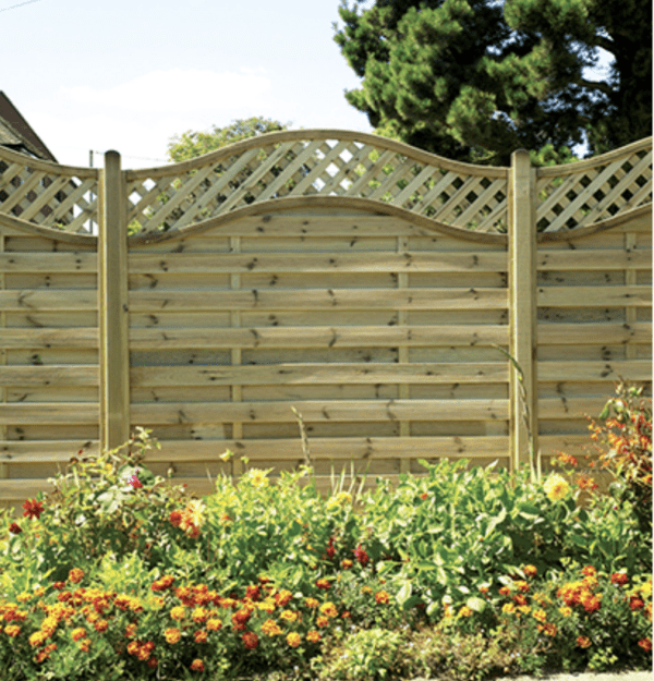 Treated Euro Meloir Elite Fence Panel 6FT x 3FT