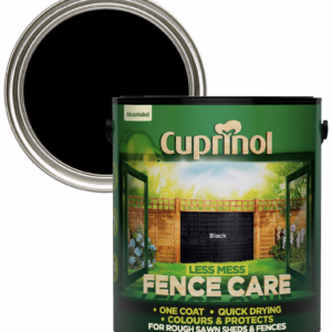 Cuprinol Less Mess Fence Care Black L