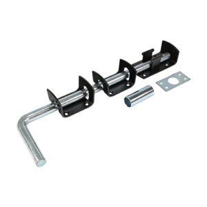 Garage Drop Down Bolt 300mm Black