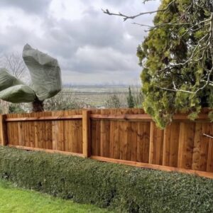 Feather Edge Board | 1.5M | Treated Brown - Combined with other fencing components, you can create strong and attractive traditional board fencing.