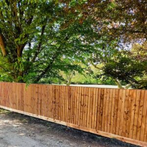 Feather Edge Board | 0.9M | Treated Brown - Combined with other fencing components, you can create strong and attractive traditional board fencing.