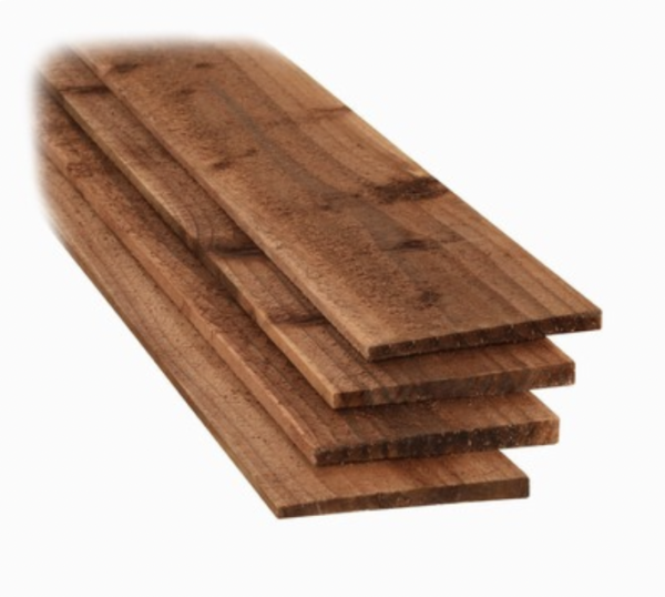 Feather Edge Board | 1.65M | Brown | Pressure treated for external use, ideal for fencing projects like Post & Rail & offers a cost effective flexible solution.