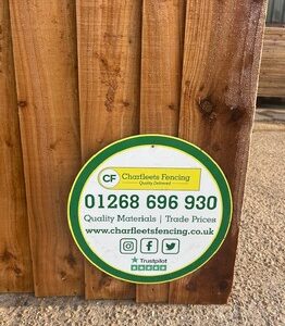 CLEARANCE (Various Sizes) | 2nd's Heavy Duty Closeboard Fence Panels | Brown | COLLECTION ONLY - 33% OFF