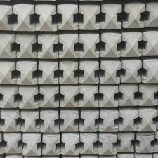 TRADE PACK of 21 | 6FT Concrete Intermediate Posts | WET CAST, SMOOTH