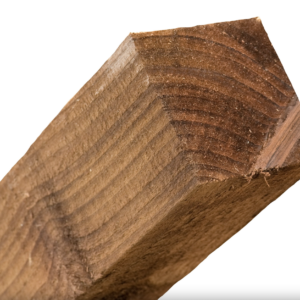 8FT 4" x 4" Wood Post Heavy Duty | Treated, Brown | 17.00KG