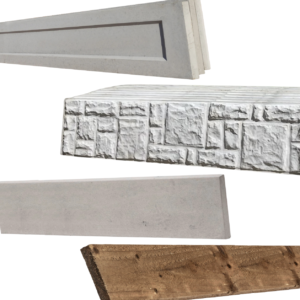 CONCRETE & TIMBER GRAVEL BOARDS