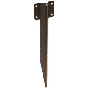 Single Sleeper Flat Support Spike | 440mm x 95mm | Brown