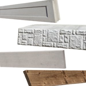 CONCRETE & TIMBER GRAVEL BOARDS