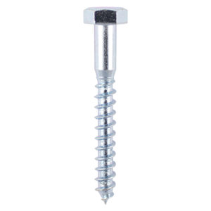 Coach Screws | 12.0 x 150 | Zinc | Box of 25 | A traditional heavy duty woodscrew mainly used for timber to timber applications.