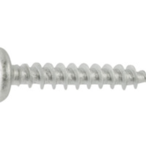 DURAPOST Pan Head Timber Screws | Box of 200 | Ruspert Silver | 4 x 40mm | Used for screwing panels to DuraPost posts, designed for durability and reliability